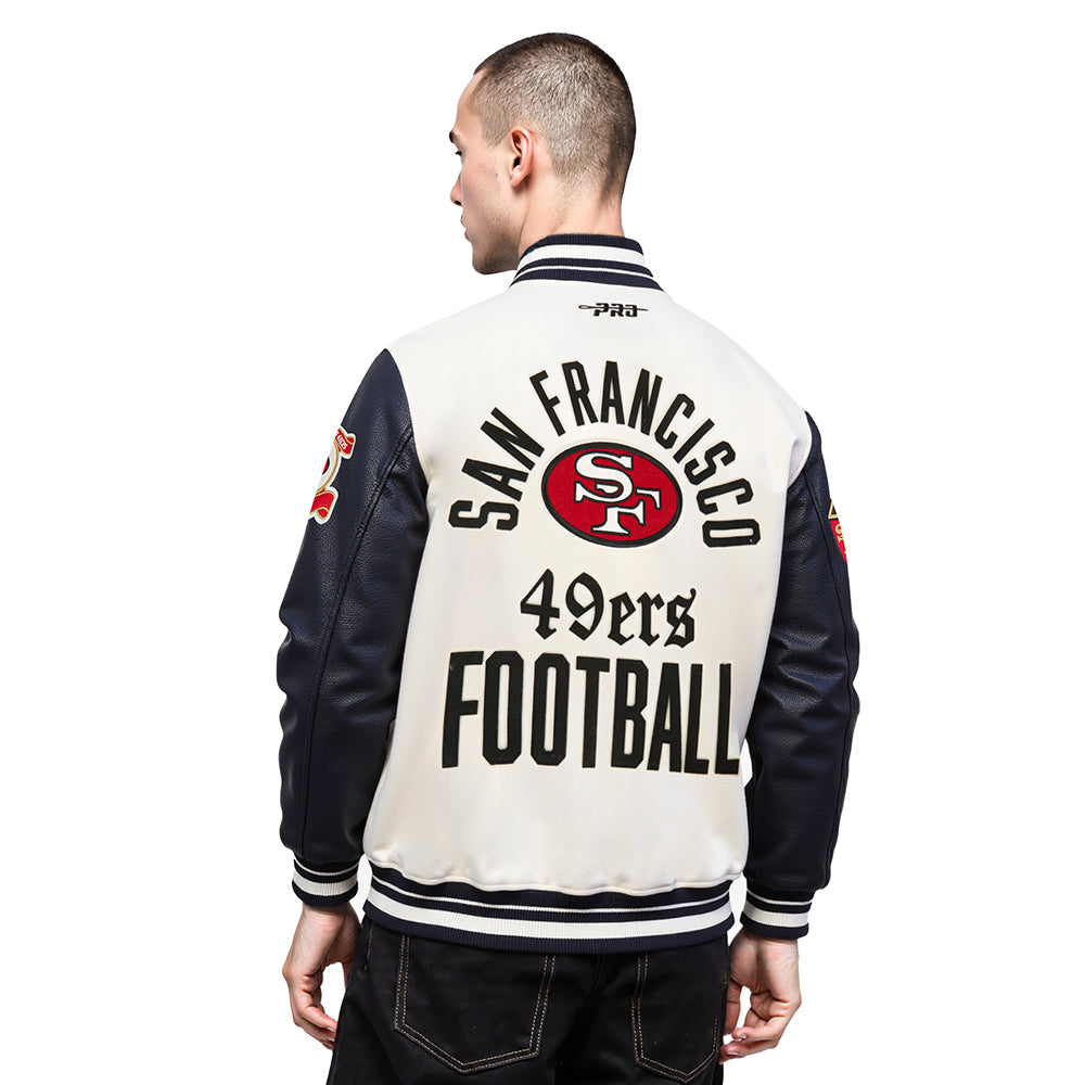 CHAMARRA UNIVERSITARIA NFL SAN FRANCISCO 49ERS MODERN ORIGINALS