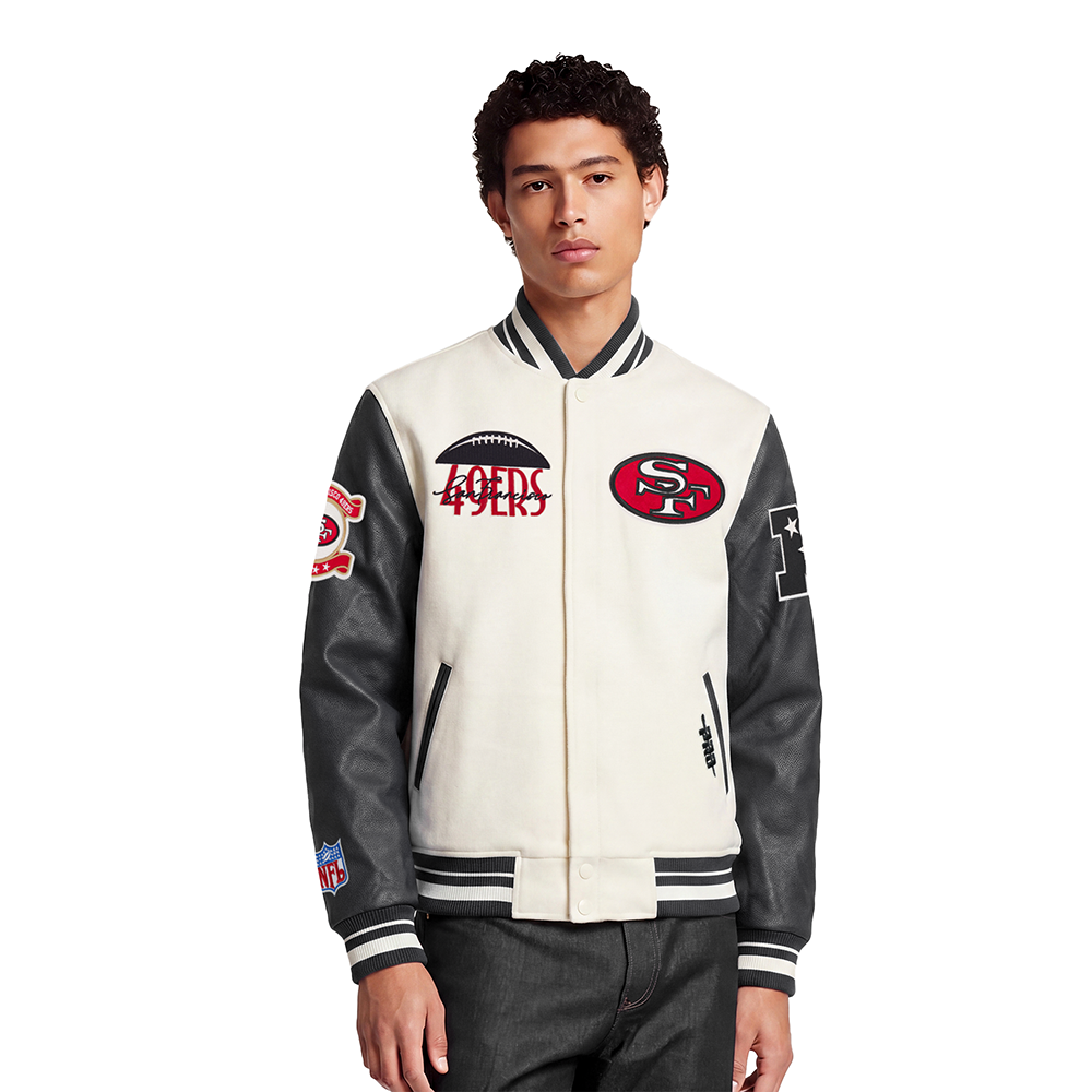 CHAMARRA UNIVERSITARIA NFL SAN FRANCISCO 49ERS ORIGINAL PLAYERS