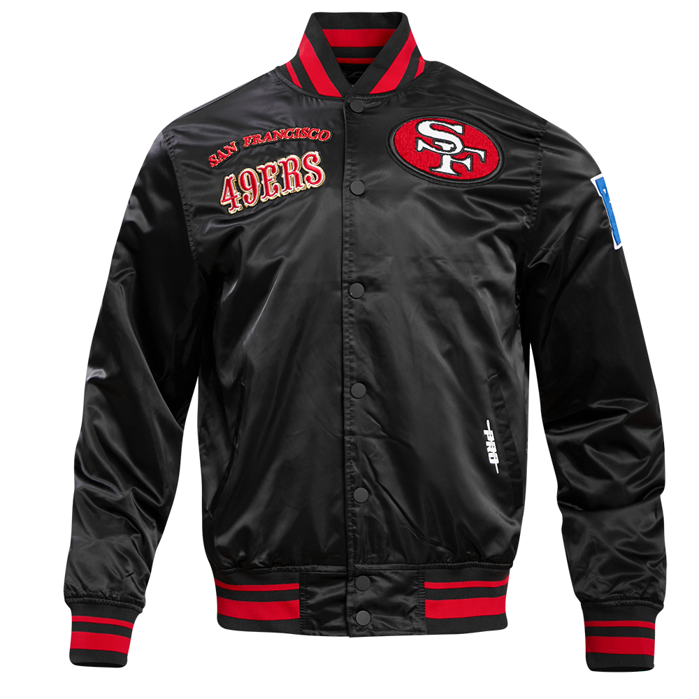 CHAMARRA DE SATÍN NFL SAN FRANCISCO 49ERS RETRO CLASSICS