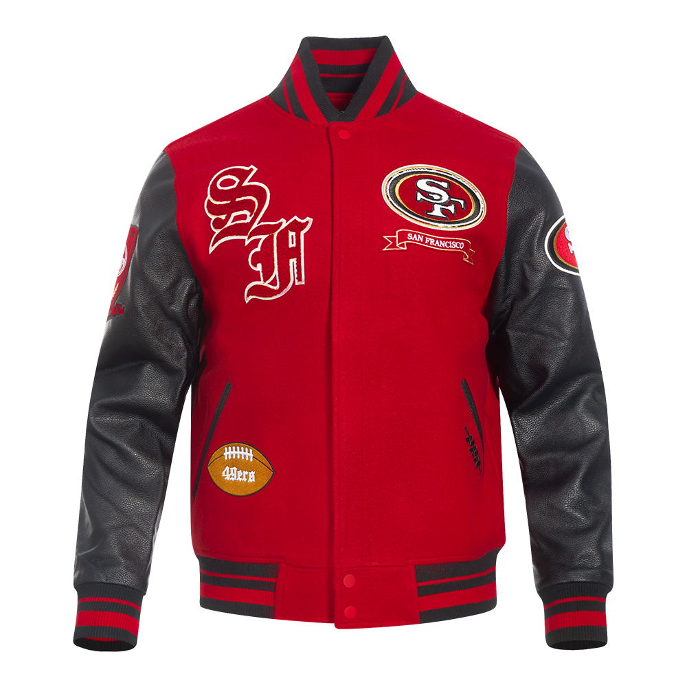 CHAMARRA UNIVERSITARIA NFL SAN FRANCISCO 49ERS PRO PREP
