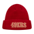 GORRO NFL SAN FRANCISCO 49ERS CLASSIC BEANIE