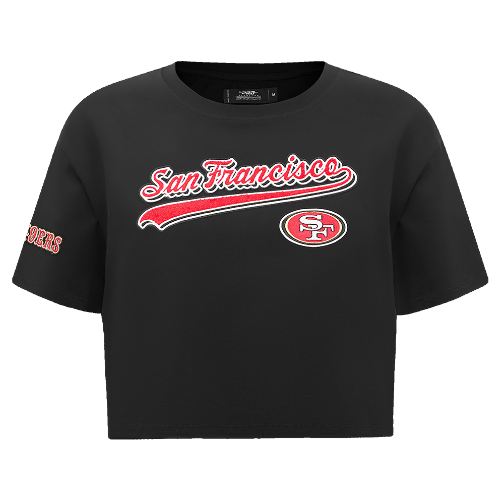 PLAYERA NFL SAN FRANCISCO 49ERS SCRIPT TAIL PARA MUJER