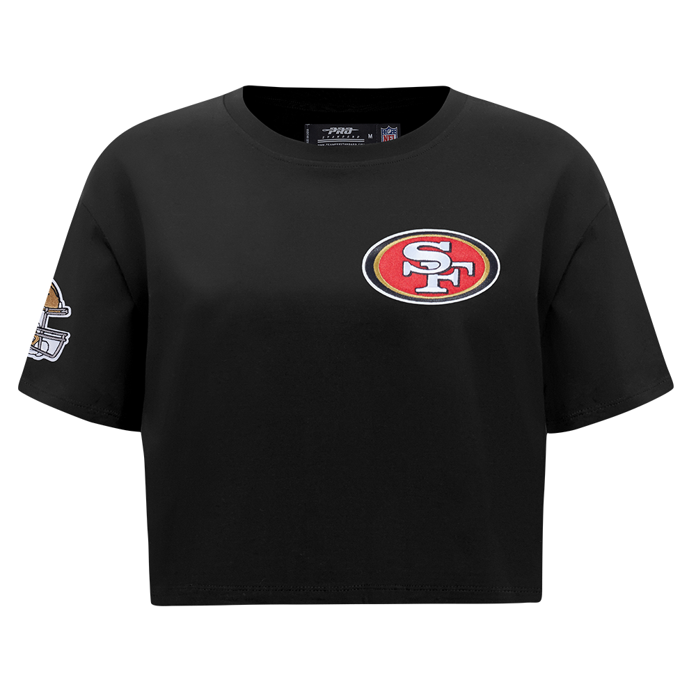 PLAYERA CROP NFL SAN FRANCISCO 49ERS MASH UP PARA MUJER