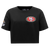 PLAYERA CROP NFL SAN FRANCISCO 49ERS MASH UP PARA MUJER