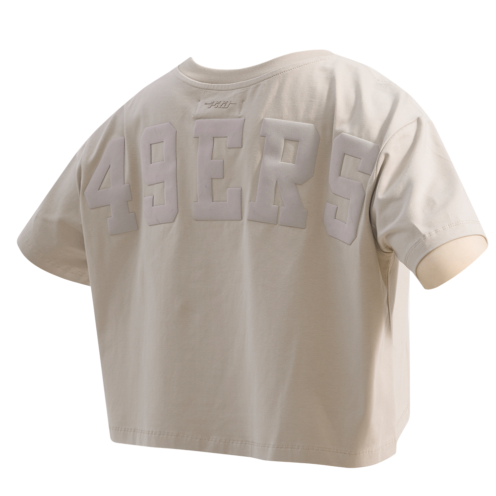 PLAYERA CROP NFL SAN FRANCISCO 49ERS WINGSPAN PARA MUJER