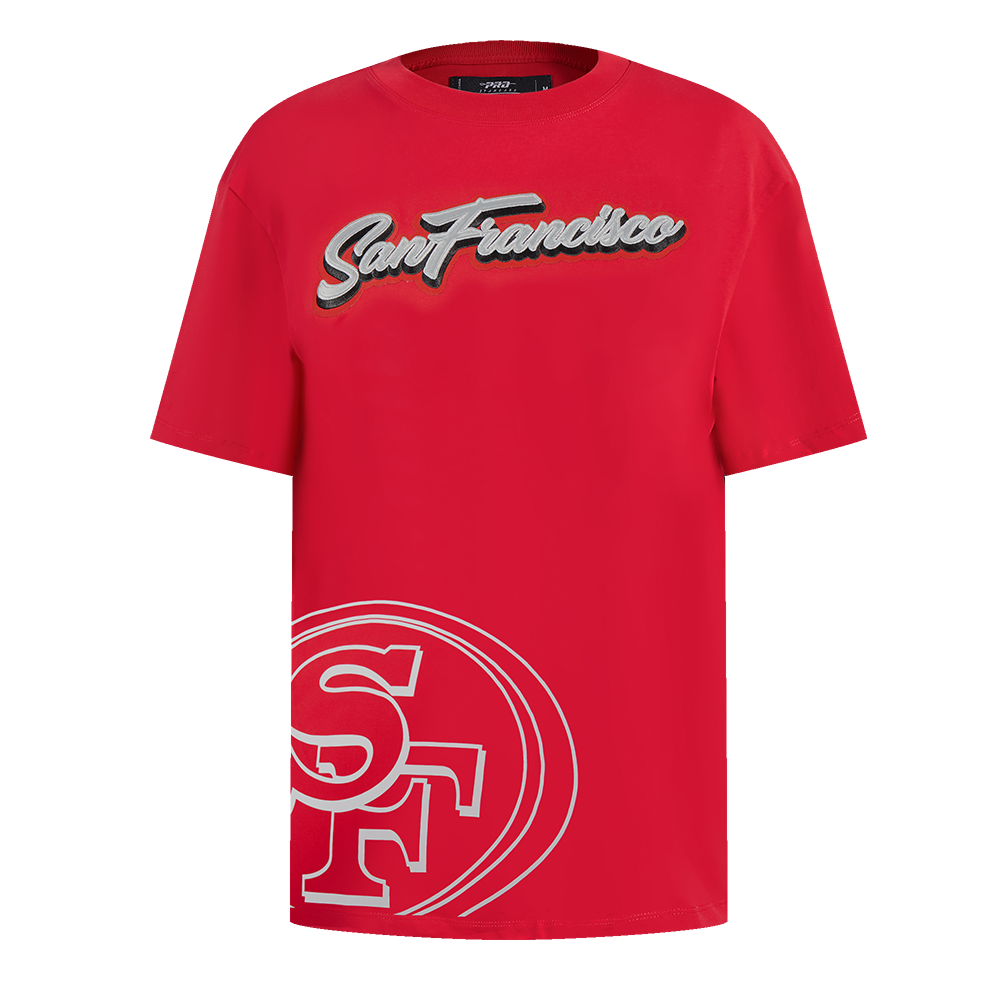 PLAYERA BOYFRIEND NFL SAN FRANCISCO 49ERS SHEER INFLUENCE PARA MUJER