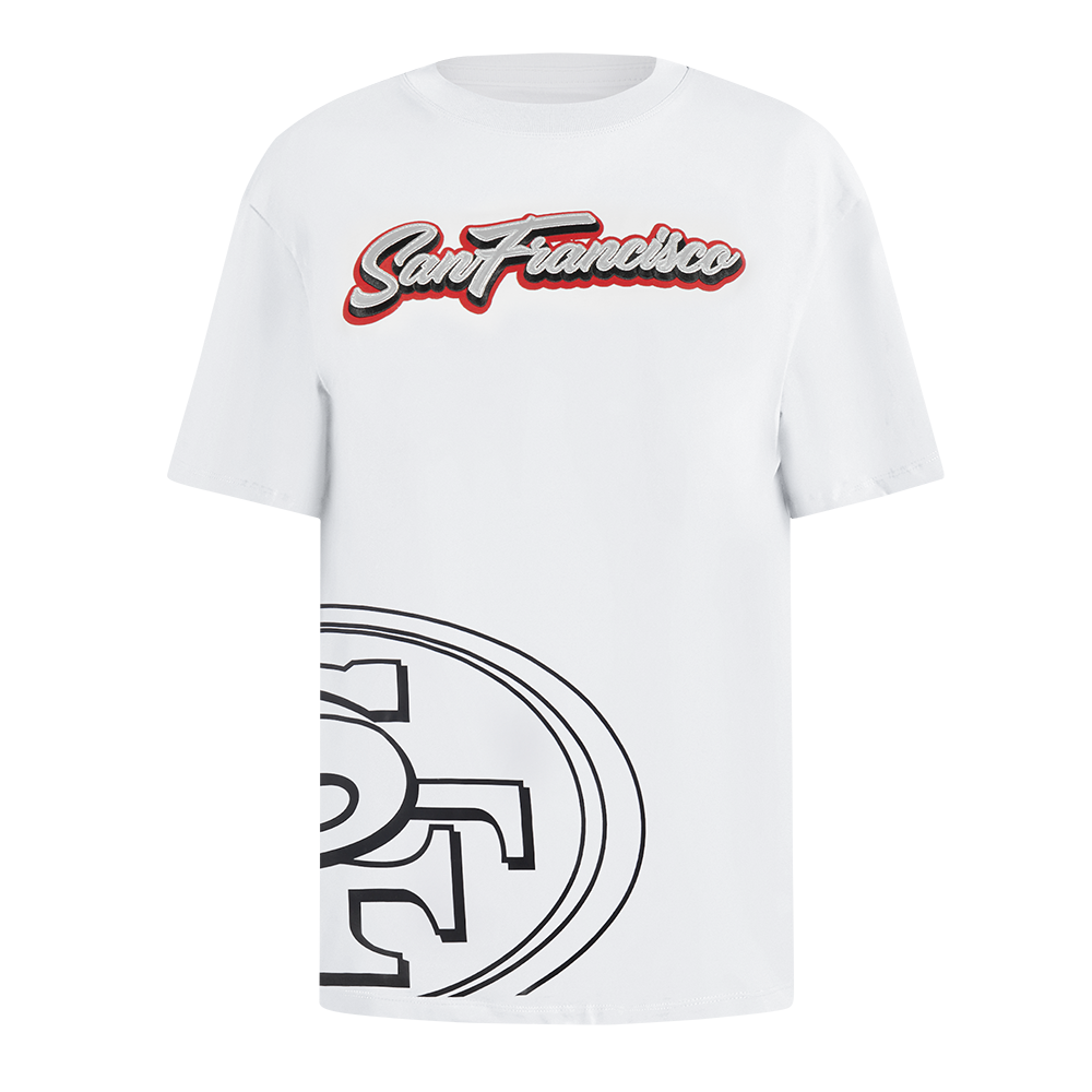 PLAYERA BOYFRIEND NFL SAN FRANCISCO 49ERS SHEER INFLUENCE PARA MUJER