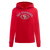 SUDADERA CON GORRO NFL SAN FRANCISCO 49ERS CLASSIC ESSENTIALS PARA MUJER