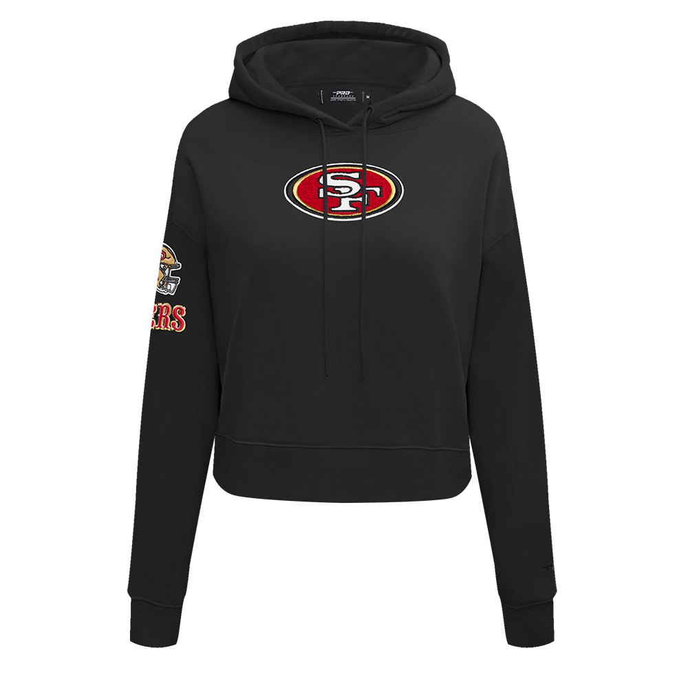 SUDADERA CON GORRO NFL SAN FRANCISCO 49ERS CLASSIC ESSENTIALS PARA MUJER