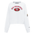 SUDADERA DE CUELLO REDONDO NFL SAN FRANCISCO 49ERS CLASSIC ESSENTIALS PARA MUJER