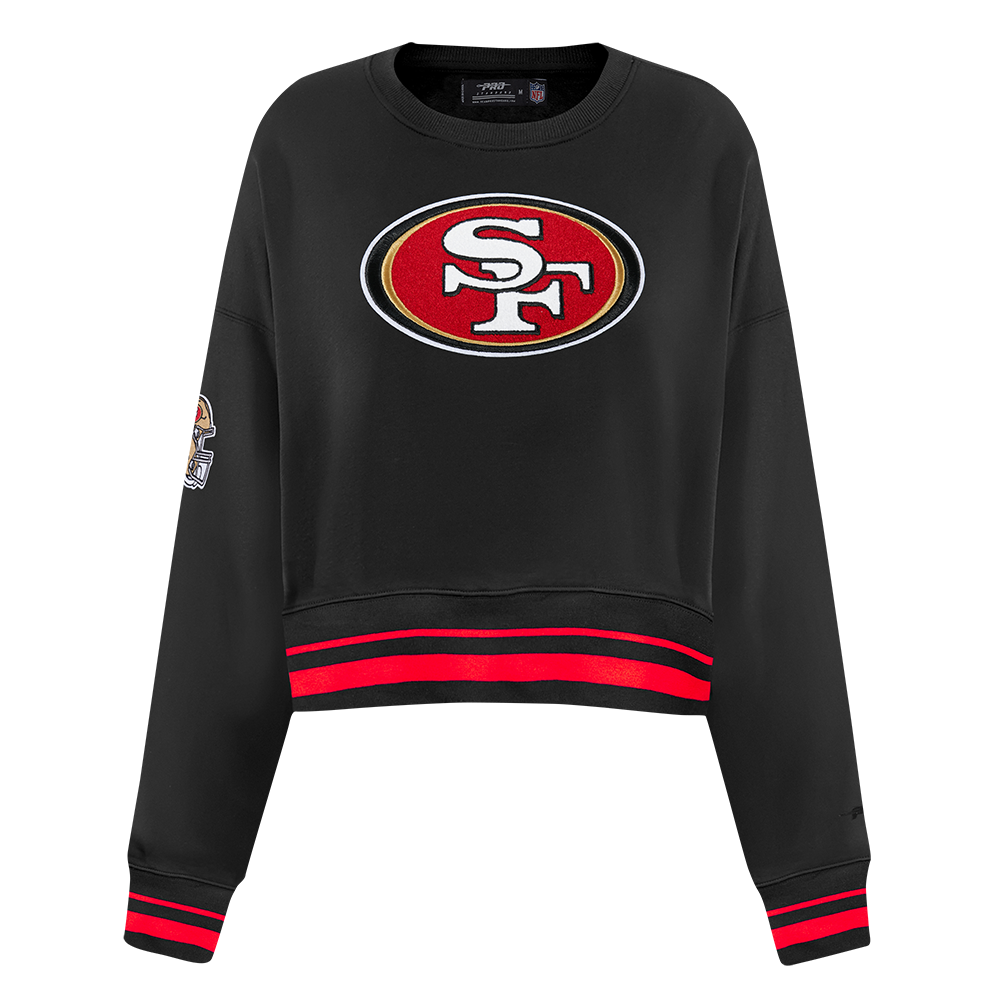 SUDADERA DE CUELLO REDONDO NFL SAN FRANCISCO 49ERS MASH UP PARA MUJER