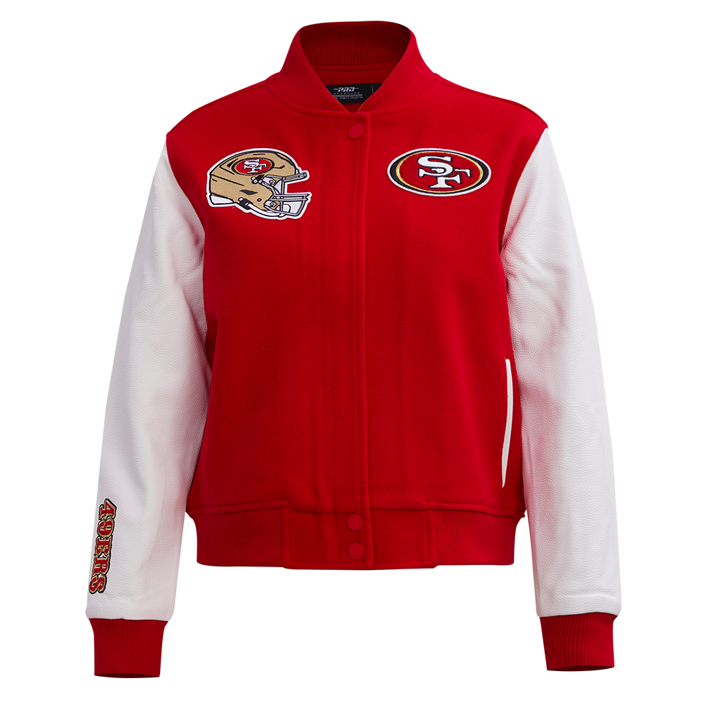 CHAMARRA UNIVERSITARIA NFL SAN FRANCISCO 49ERS CLASSIC ESSENTIALS PARA MUJER