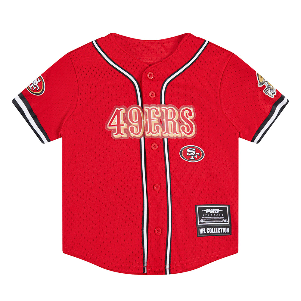 JERSEY NFL SAN FRANCISCO 49ERS MESH PARA BEBÉ NIÑO