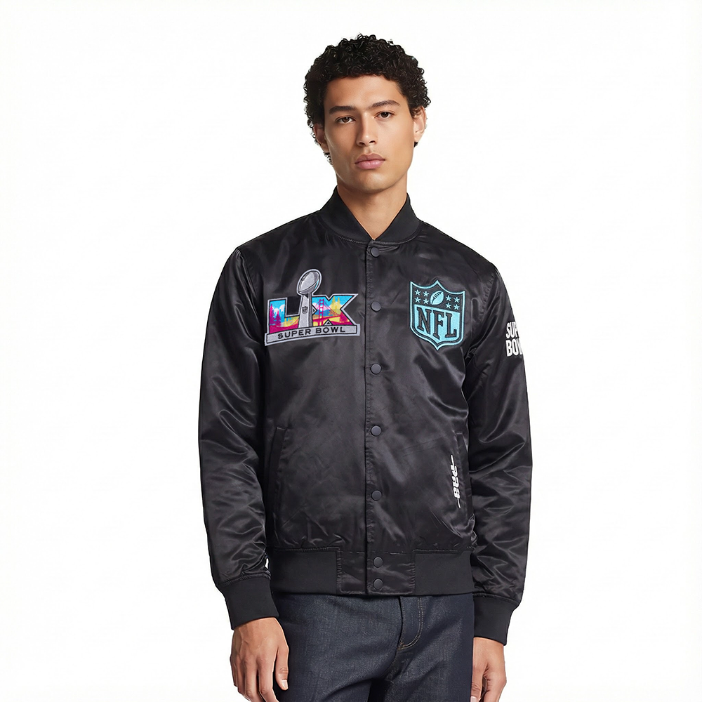 CHAMARRA DE SATIN NFL SUPER BOWL 60 PARA HOMBRE