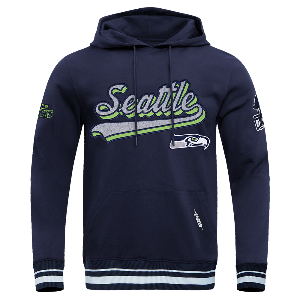 SUDADERA CON GORRO NFL SEATTLE SEAHAWKS SCRIPT TAIL