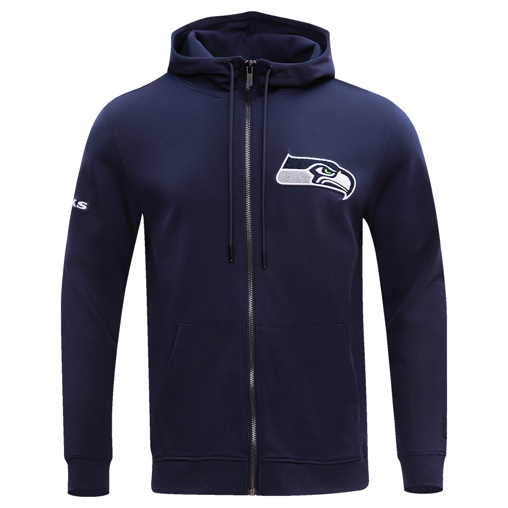 SUDADERA CON CIERRE NFL SEATTLE SEAHAWKS CLASSIC CHENILLE