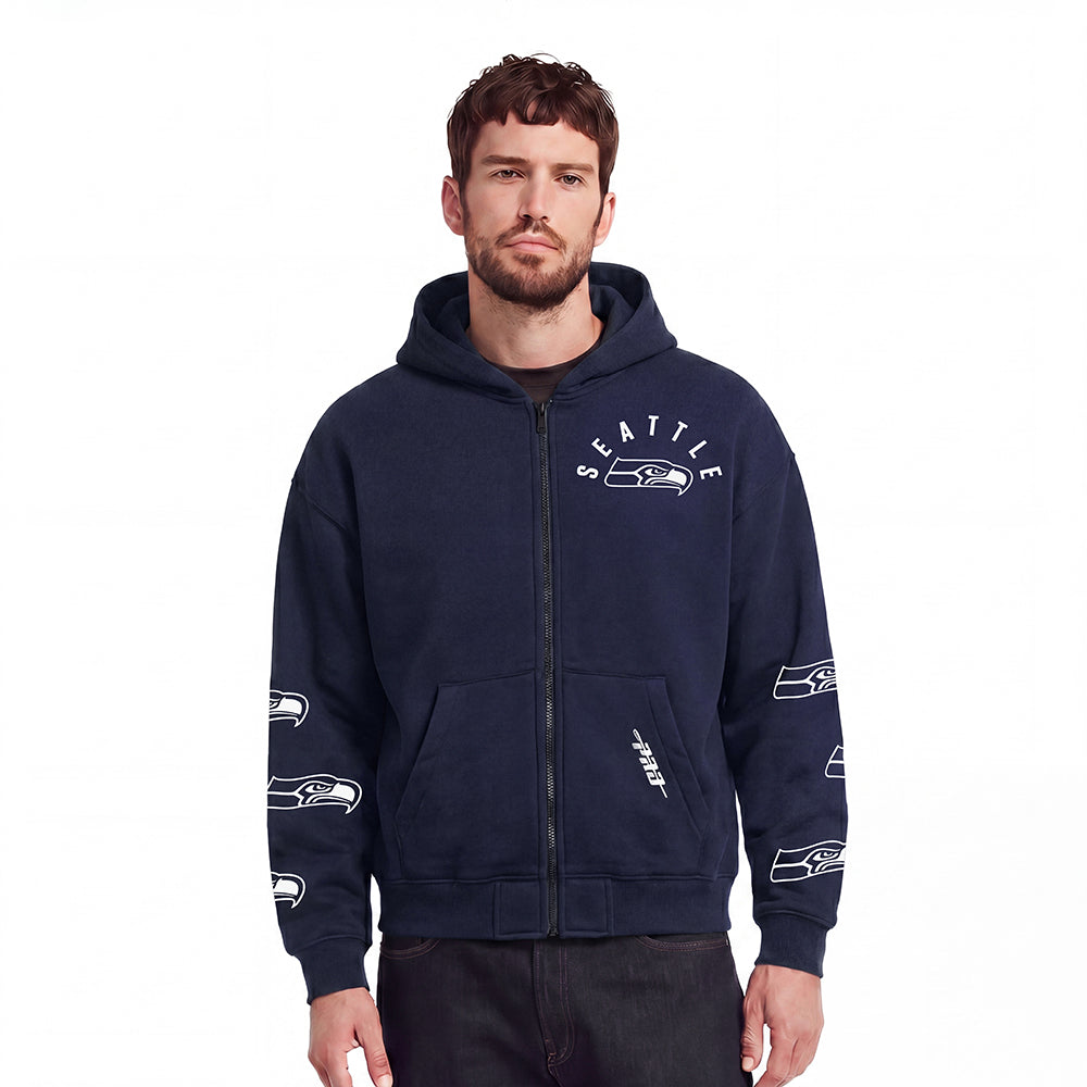 SUDADERA CON CIERRE NFL SEATTLE SEAHAWKS ALL PRO