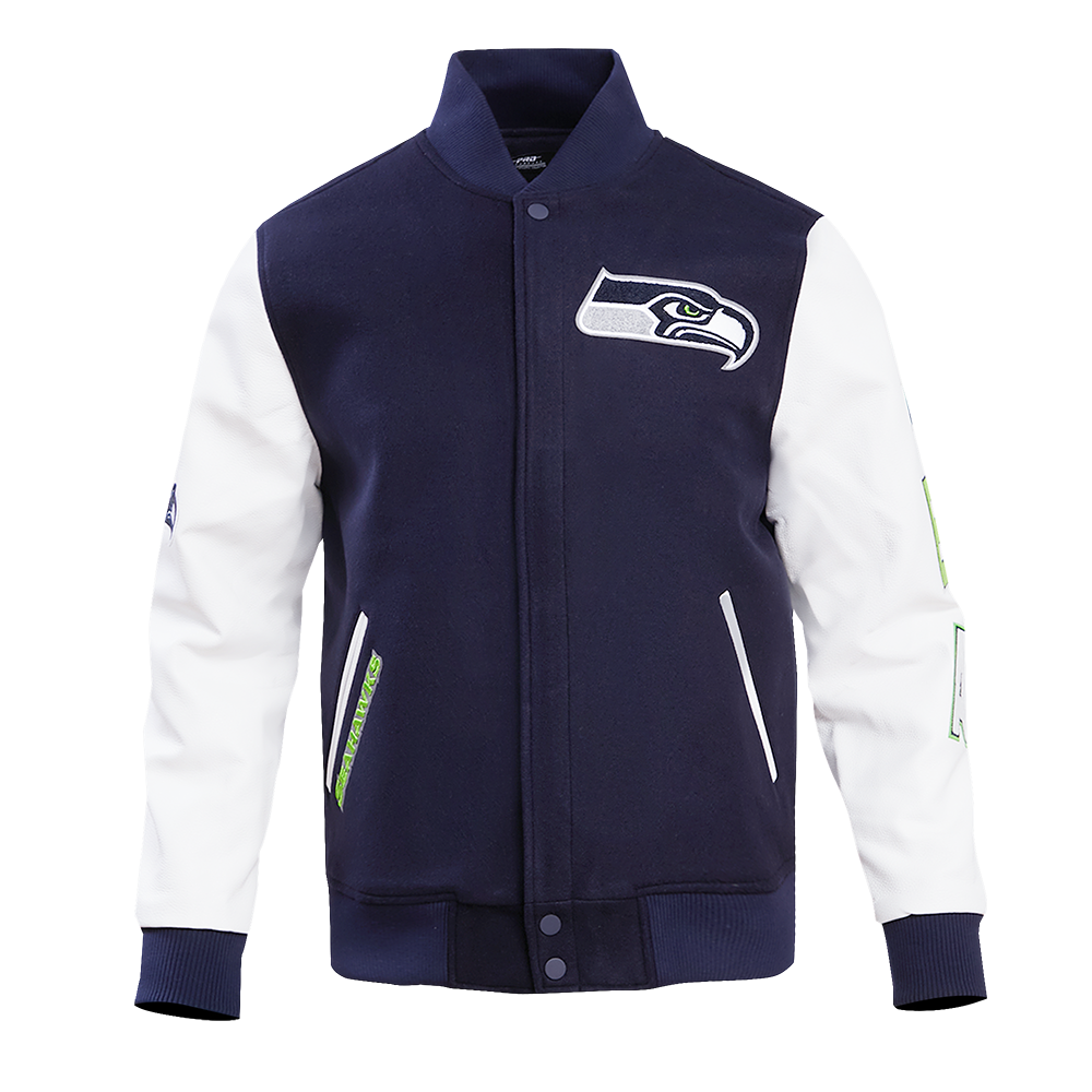 CHAMARRA UNIVERSITARIA NFL SEATTLE SEAHAWKS CLASSIC VARSITY