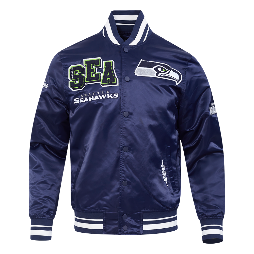 CHAMARRA DE SATÍN NFL SEATTLE SEAHAWKS MASH UP