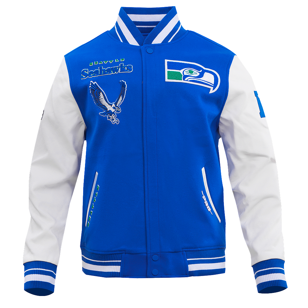 CHAMARRA UNIVERSITARIA NFL SEATTLE SEAHAWKS RETRO CLASSICS