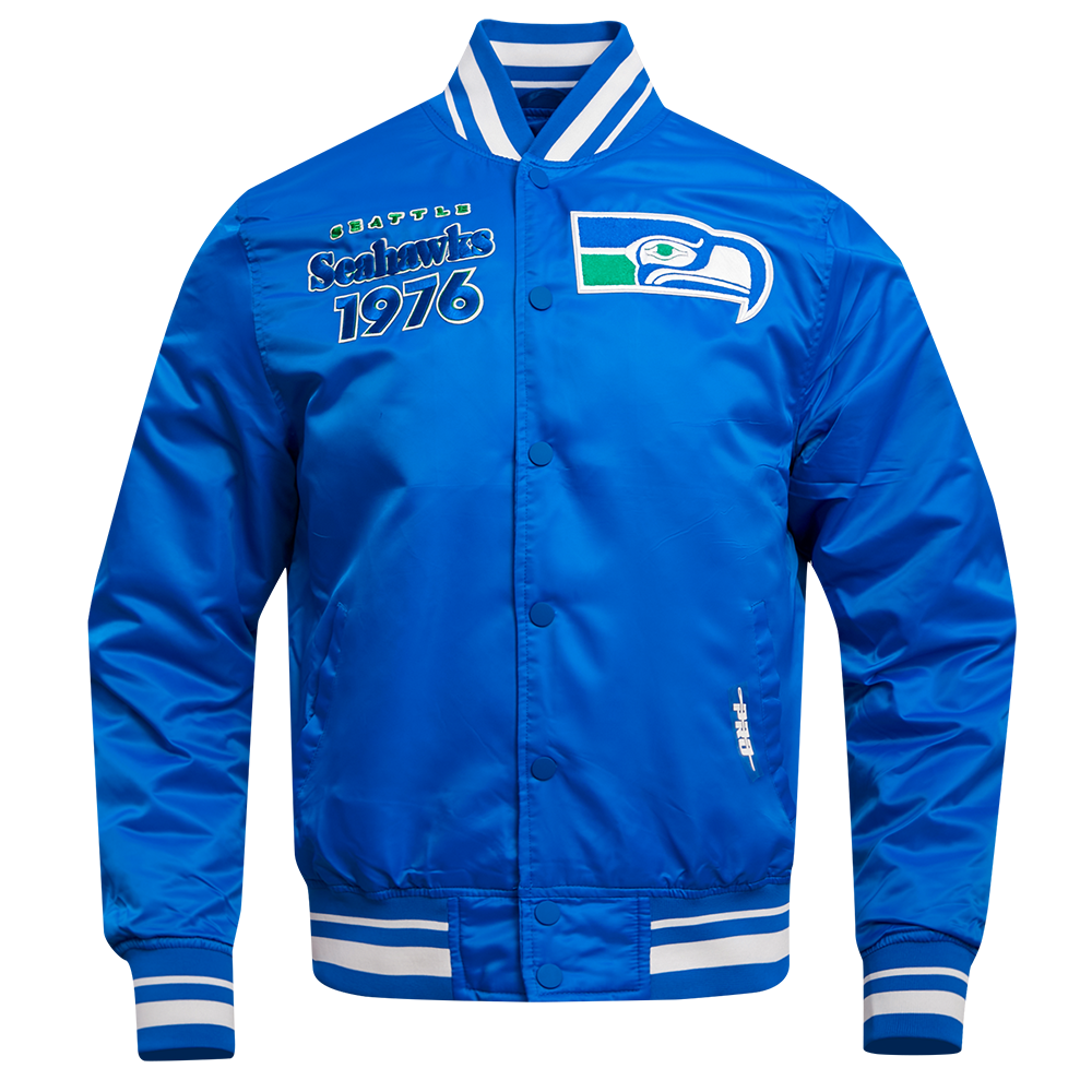 CHAMARRA DE SATÍN NFL SEATTLE SEAHAWKS RETRO CLASSICS