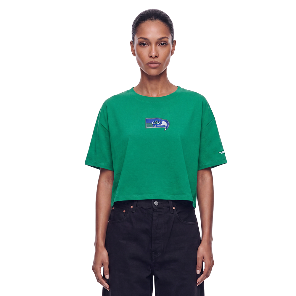 PLAYERA NFL SEATTLE SEAHAWKS CLASSIC ICON PARA MUJER