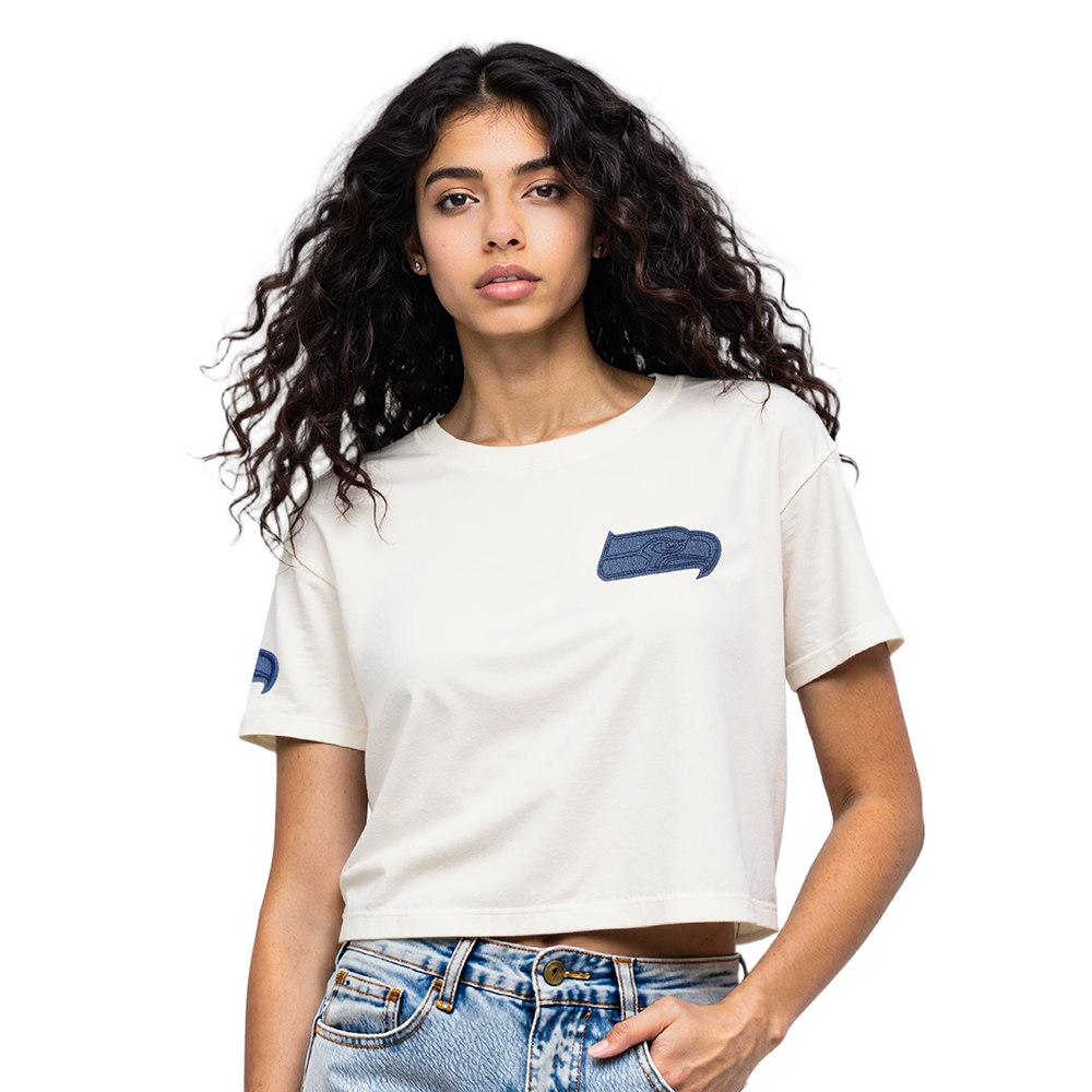 PLAYERA NFL SEATTLE SEAHAWKS VARSITY BLUES PARA MUJER