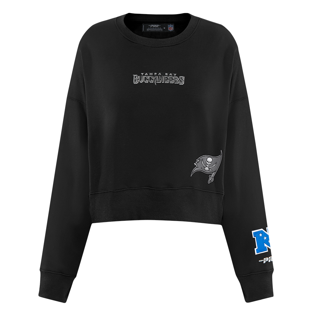 SUDADERA DE CUELLO REDONDO NFL TAMPA BAY BUCCANEERS WINGSPAN PARA MUJER