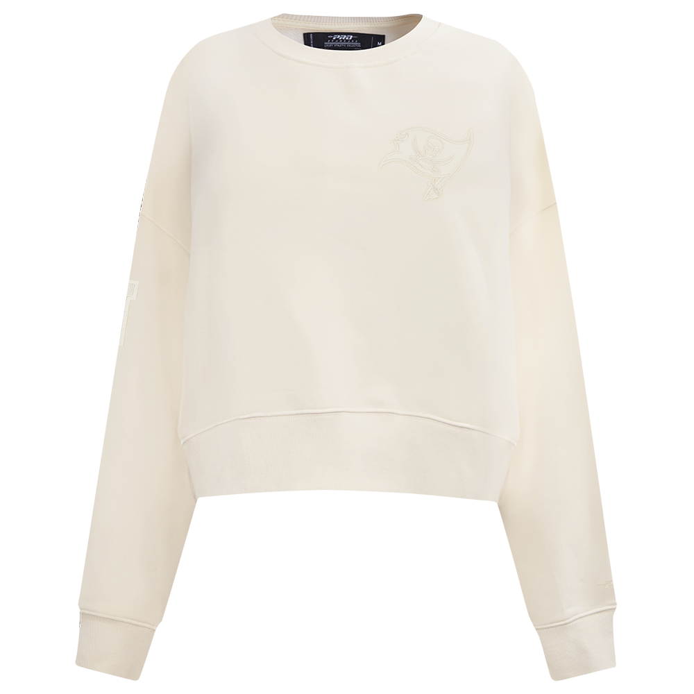 SUDADERA DE CUELLO REDONDO NFL TAMPA BAY BUCCANEERS NEUTRAL PARA MUJER