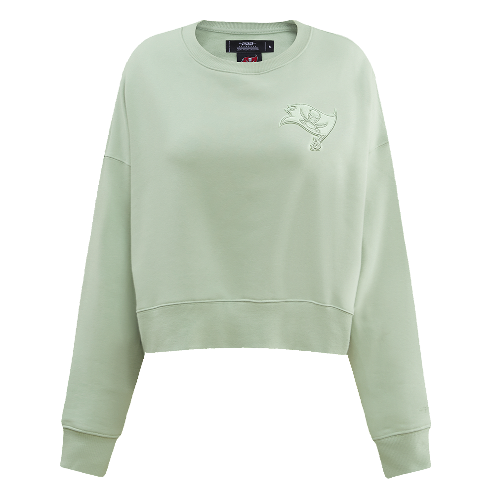 SUDADERA DE CUELLO REDONDO NFL TAMPA BAY BUCCANEERS NEUTRAL PARA MUJER