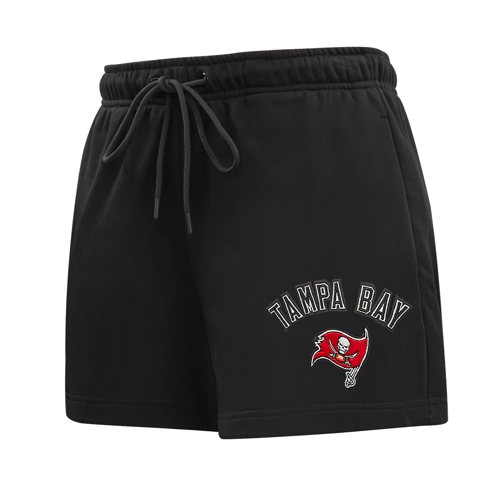 SHORTS DE ALGODÓN NFL TAMPA BAY BUCCANEERS CLASSIC CHENILLE PARA MUJER