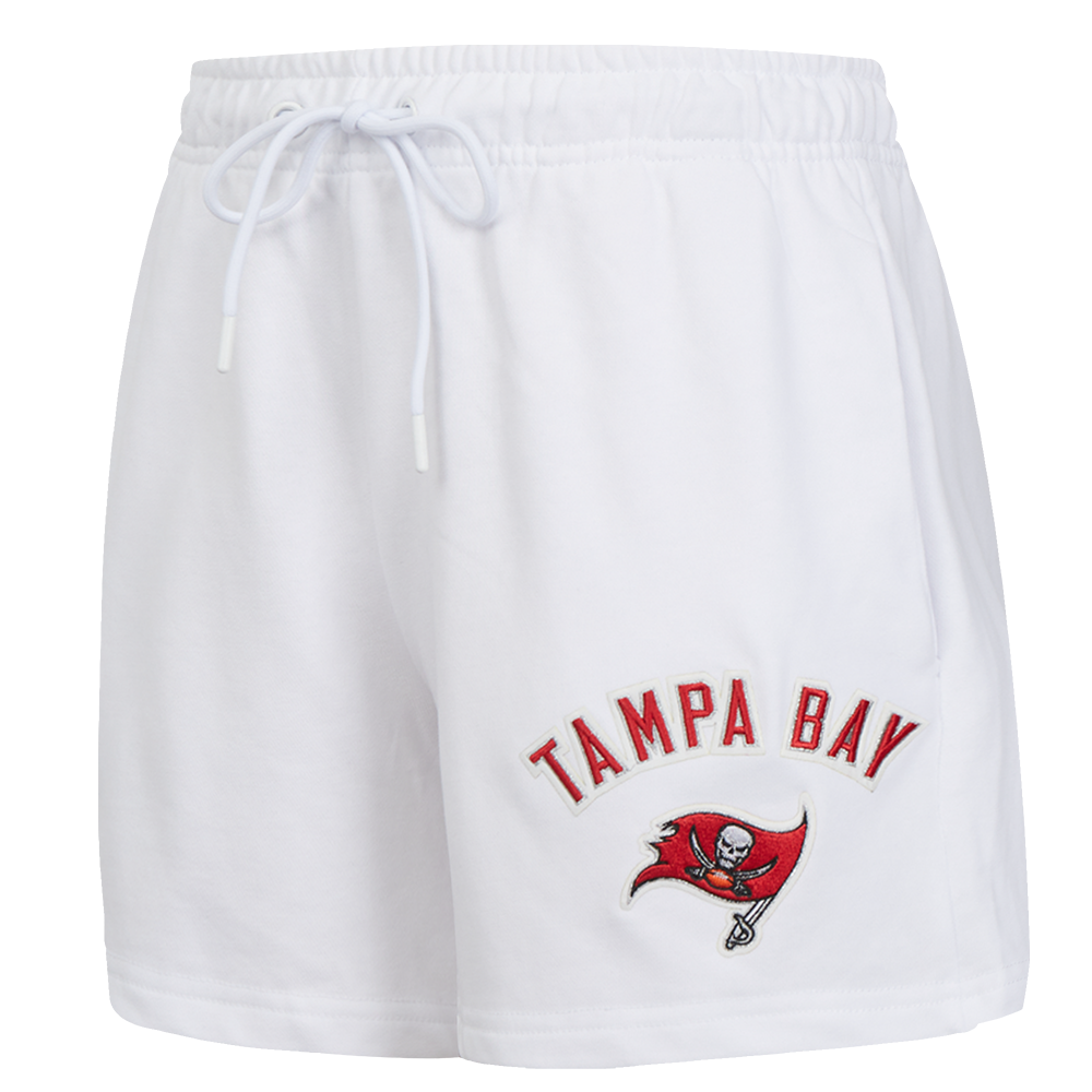 SHORTS DE ALGODÓN NFL TAMPA BAY BUCCANEERS CLASSIC CHENILLE PARA MUJER