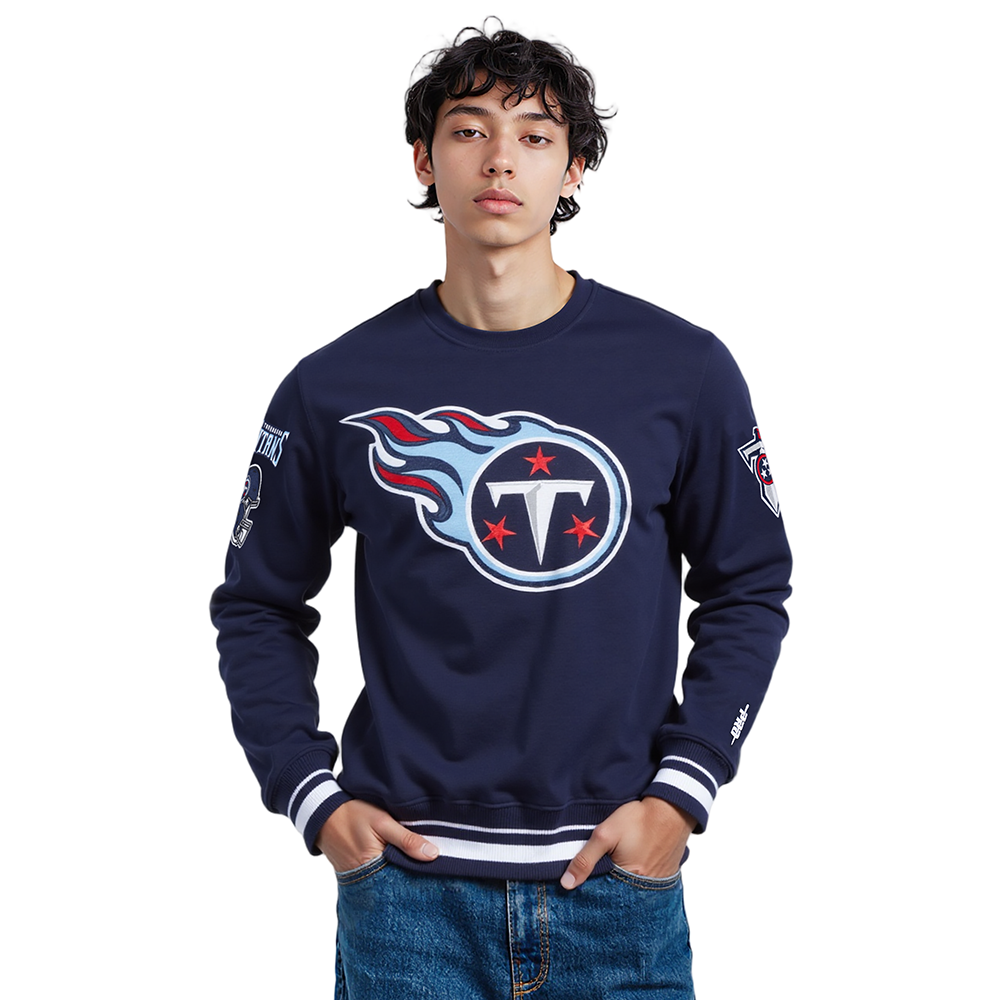 SUDADERA DE CUELLO REDONDO NFL TENNESSEE TITANS MASH UP