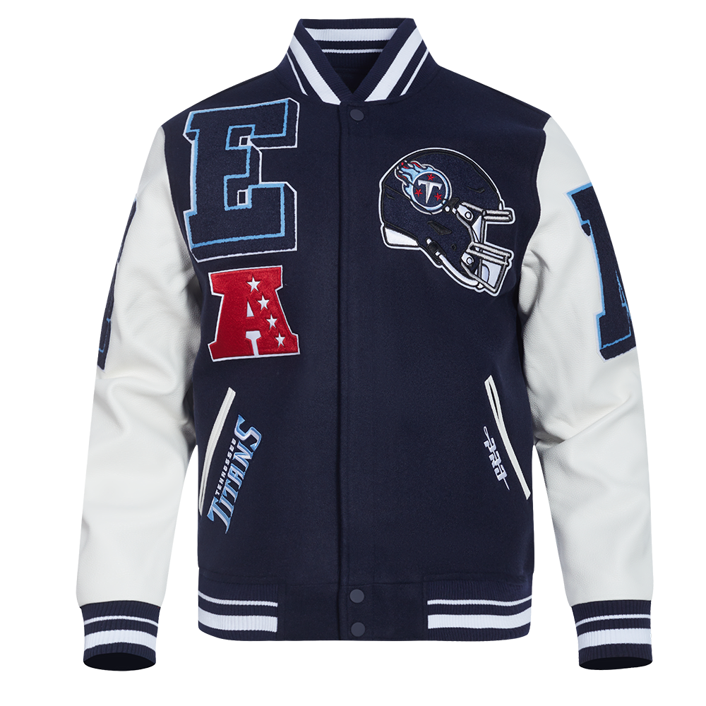 CHAMARRA UNIVERSITARIA NFL TENNESSEE TITANS MASH UP