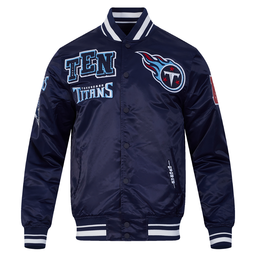 CHAMARRA DE SATÉN NFL TENNESSEE TITANS MASH UP