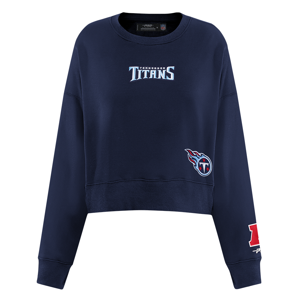 SUDADERA DE CUELLO REDONDO NFL TENNESSEE TITANS WINGSPAN PARA MUJER