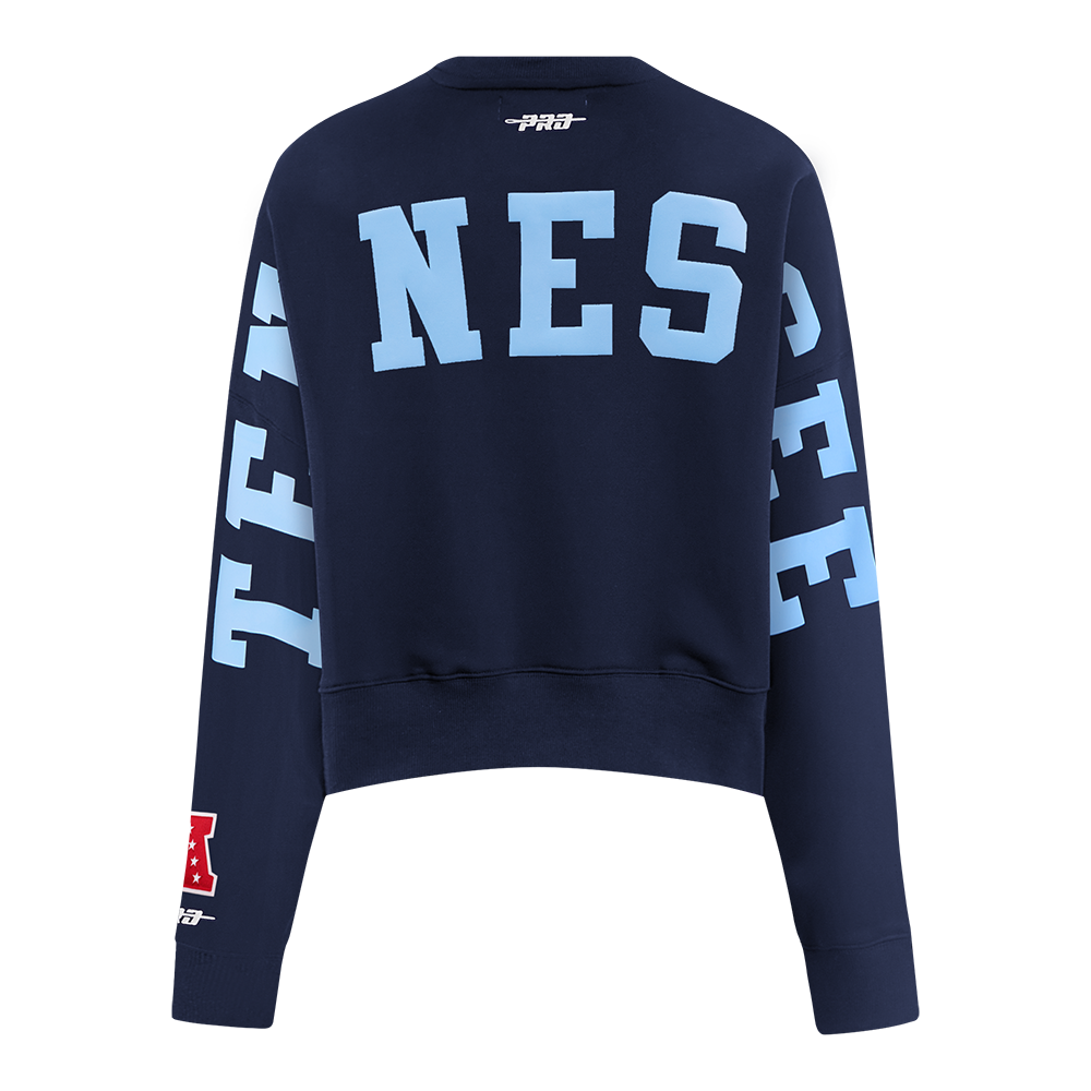 SUDADERA DE CUELLO REDONDO NFL TENNESSEE TITANS WINGSPAN PARA MUJER