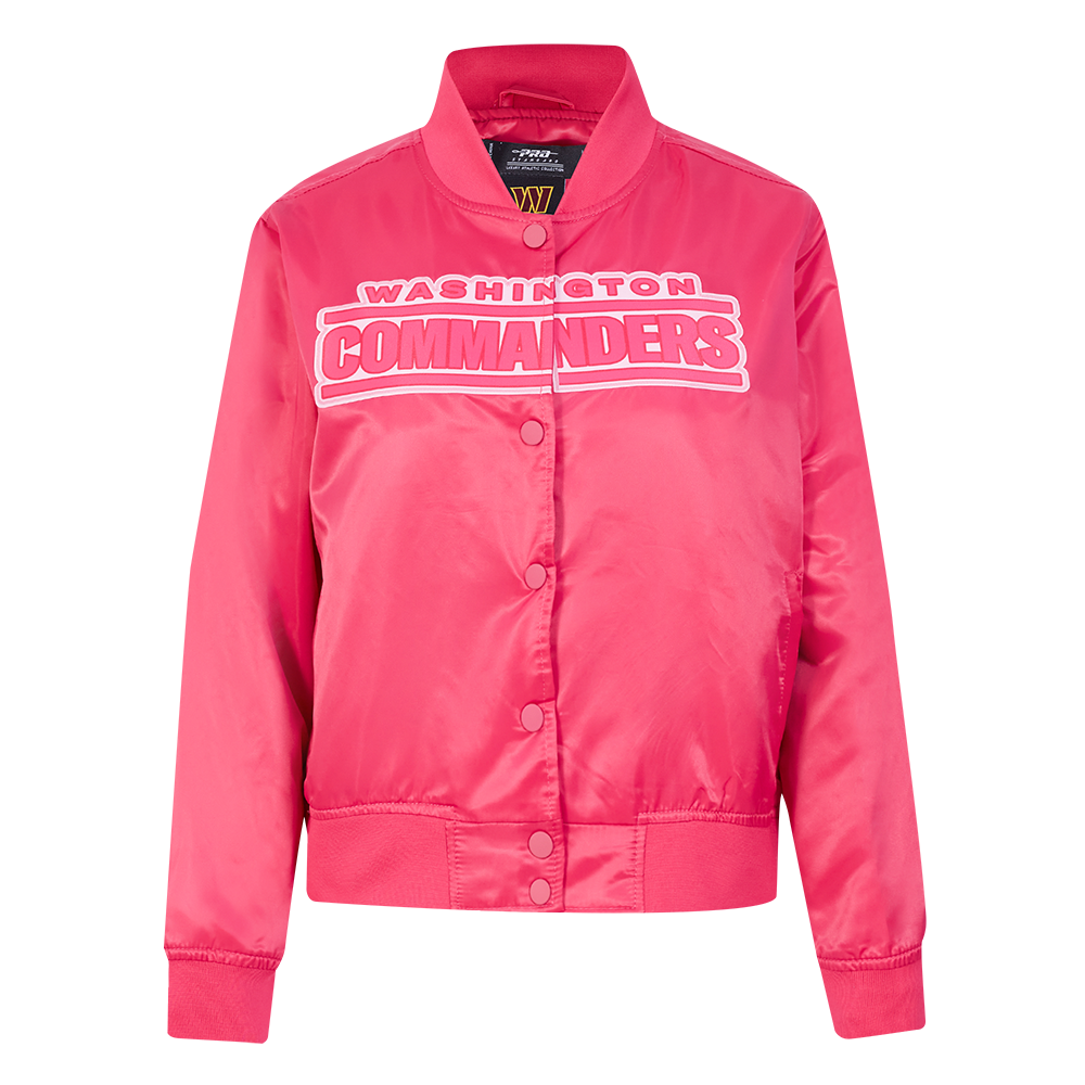 CHAMARRA DE SATIN NFL TENNESSEE TITANS CLASSIC TRIPLE PINK PARA MUJER