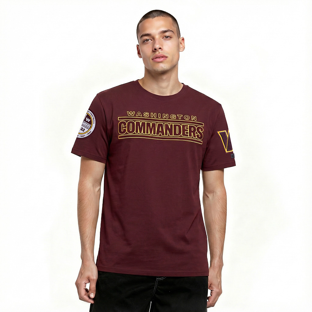 PLAYERA NFL WASHINGTON COMMANDERS CLASSIC CHENILLE