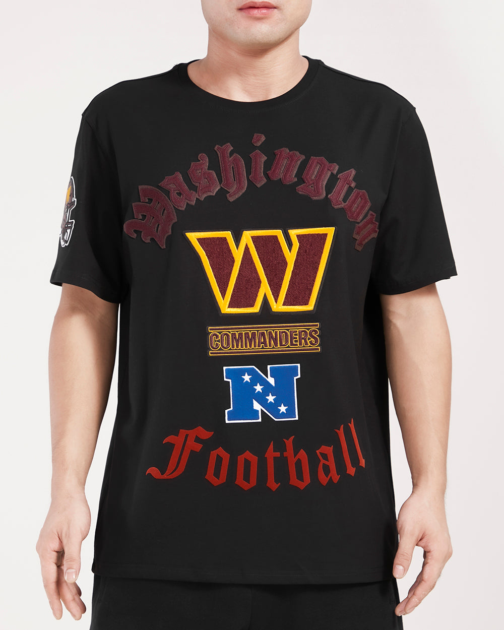 PLAYERA NFL WASHINGTON COMMANDERS OLD ENGLISH