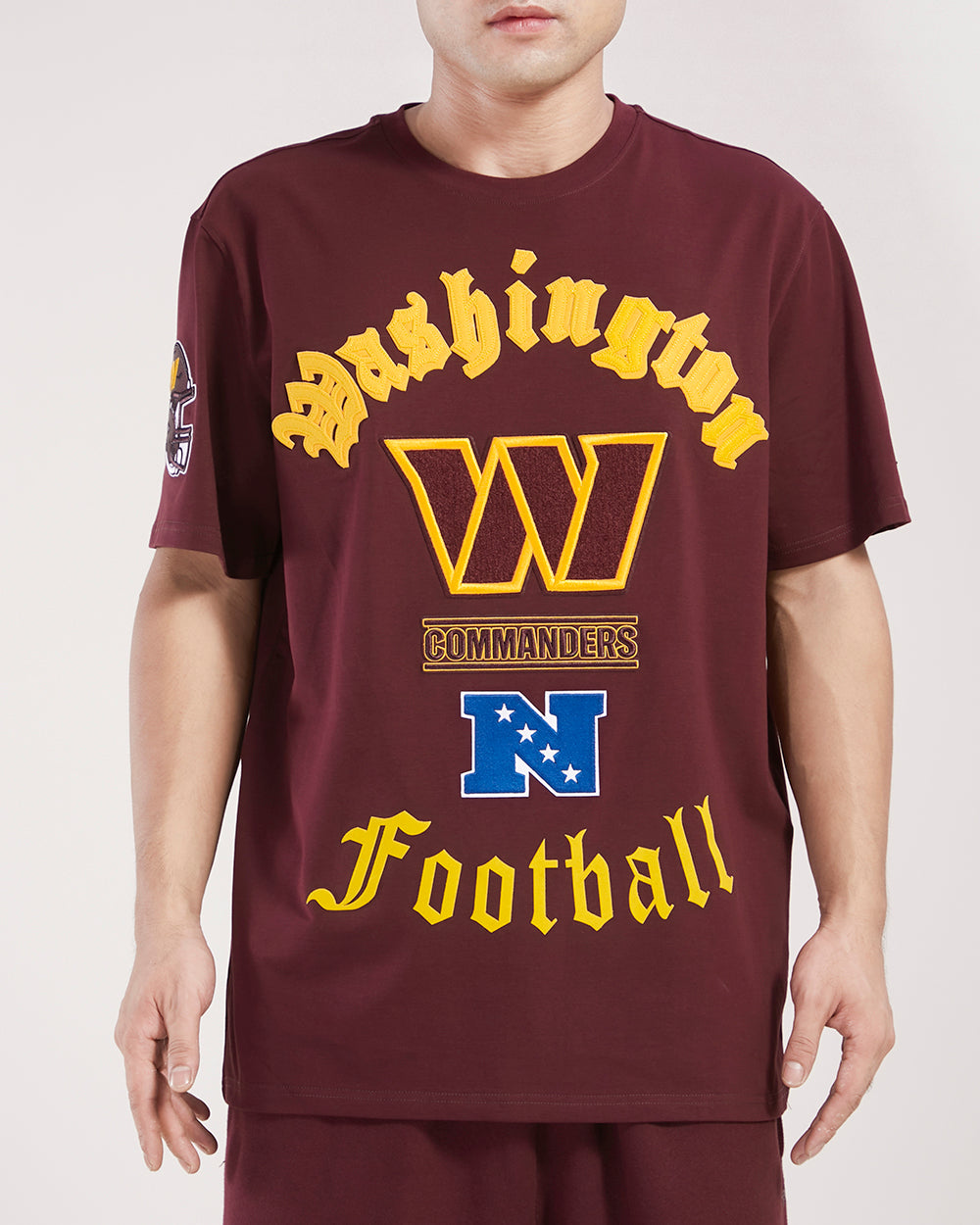 PLAYERA NFL WASHINGTON COMMANDERS OLD ENGLISH