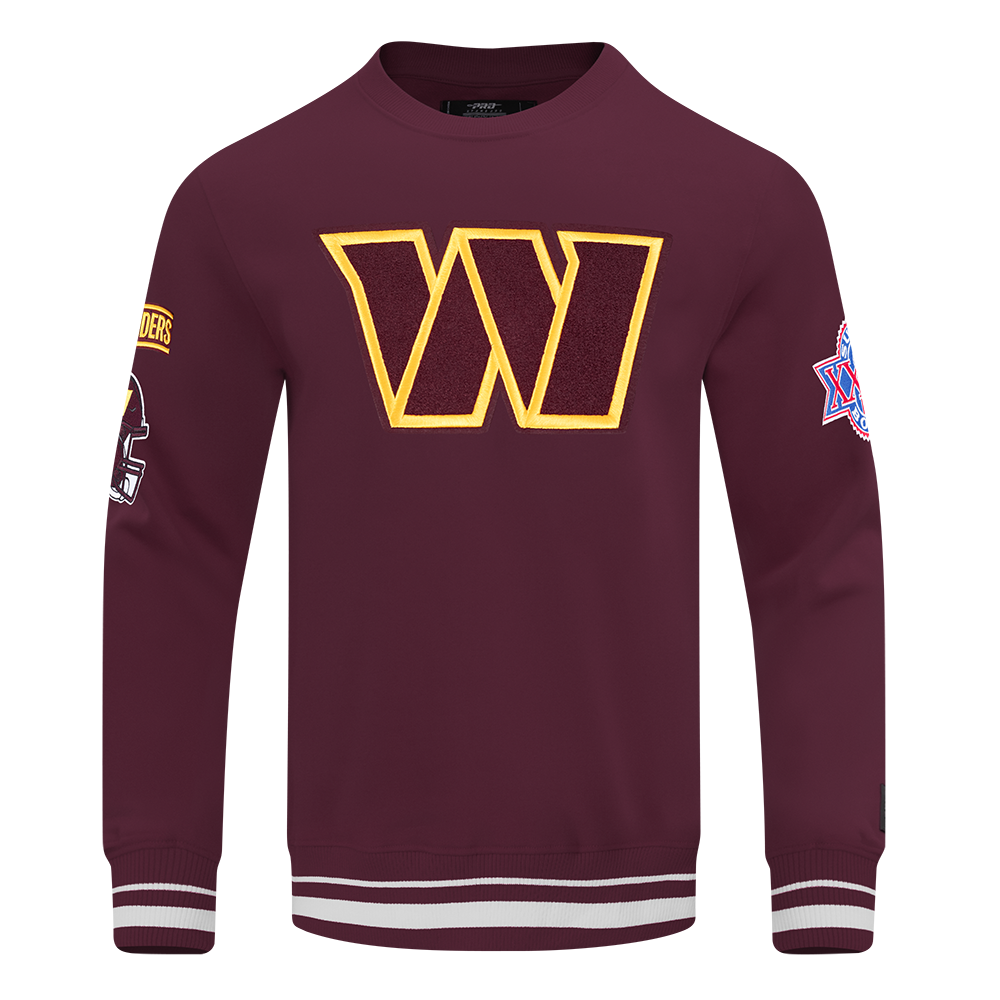 SUDADERA DE CUELLO REDONDO NFL WASHINGTON COMMANDERS MASH UP