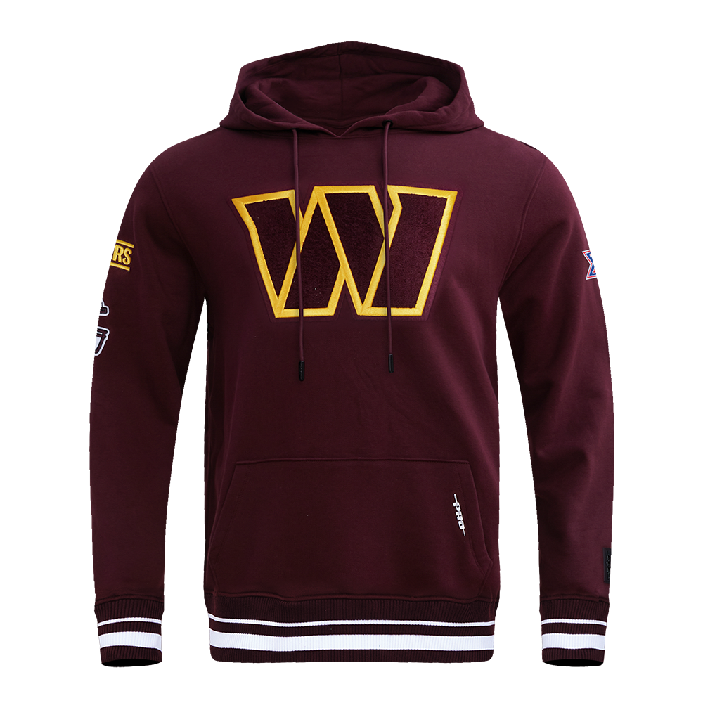 SUDADERA CON GORRO NFL WASHINGTON COMMANDERS MASH UP