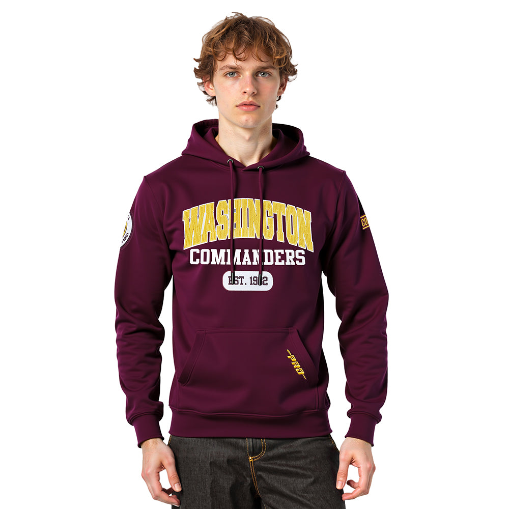 SUDADERA CON GORRO NFL WASHINGTON COMMANDERS CITY ARCH