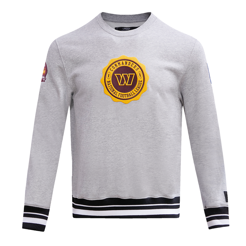 SUDADERA DE CUELLO REDONDO NFL WASHINGTON COMMANDERS CREST EMBLEM