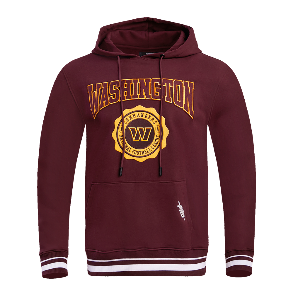 SUDADERA CON GORRO NFL WASHINGTON COMMANDERS CREST EMBLEM