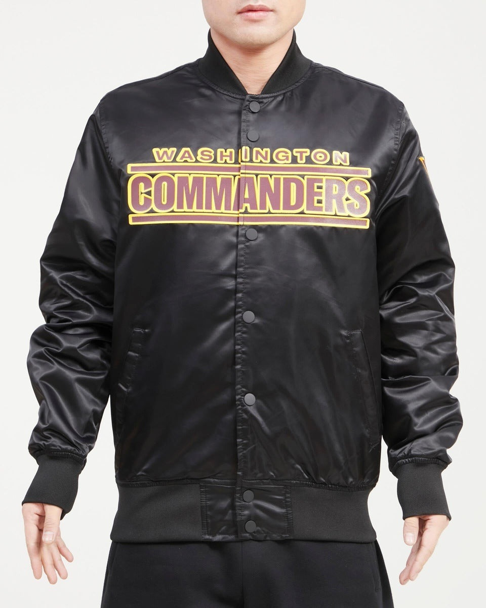 CHAMARRA DE SATÍN NFL WASHINGTON COMMANDERS CLASSIC SATIN