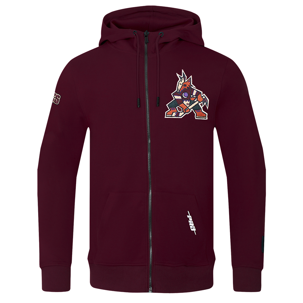 SUDADERA CON CIERRE NHL ARIZONA COYOTES CLASSIC CHENILLE