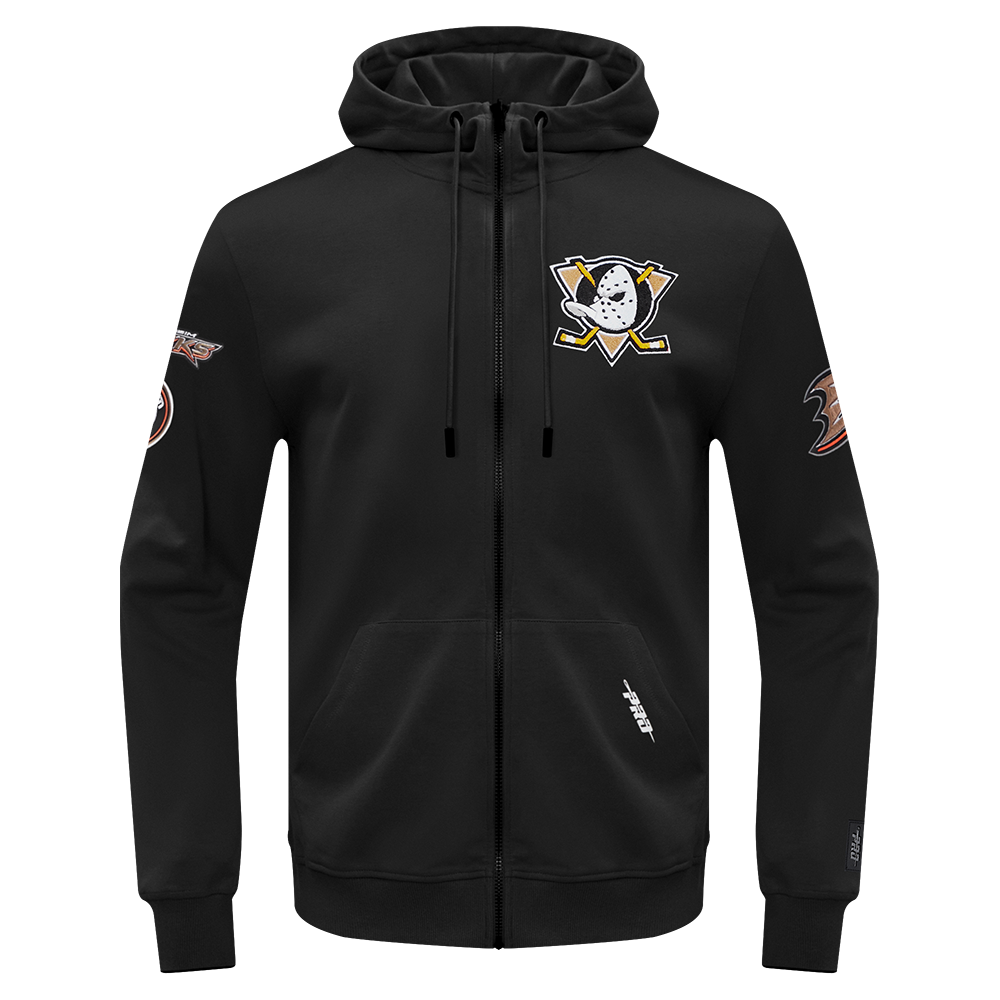 SUDADERA CON CIERRE NHL ANAHEIM DUCKS CLASSIC CHENILLE