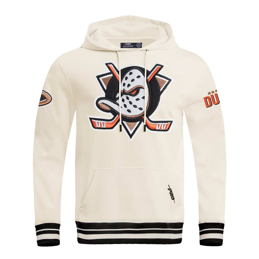 SUDADERA CON GORRO NHL ANAHEIM DUCKS RETRO CLASSICS
